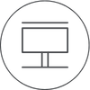Icono banner publicitario
